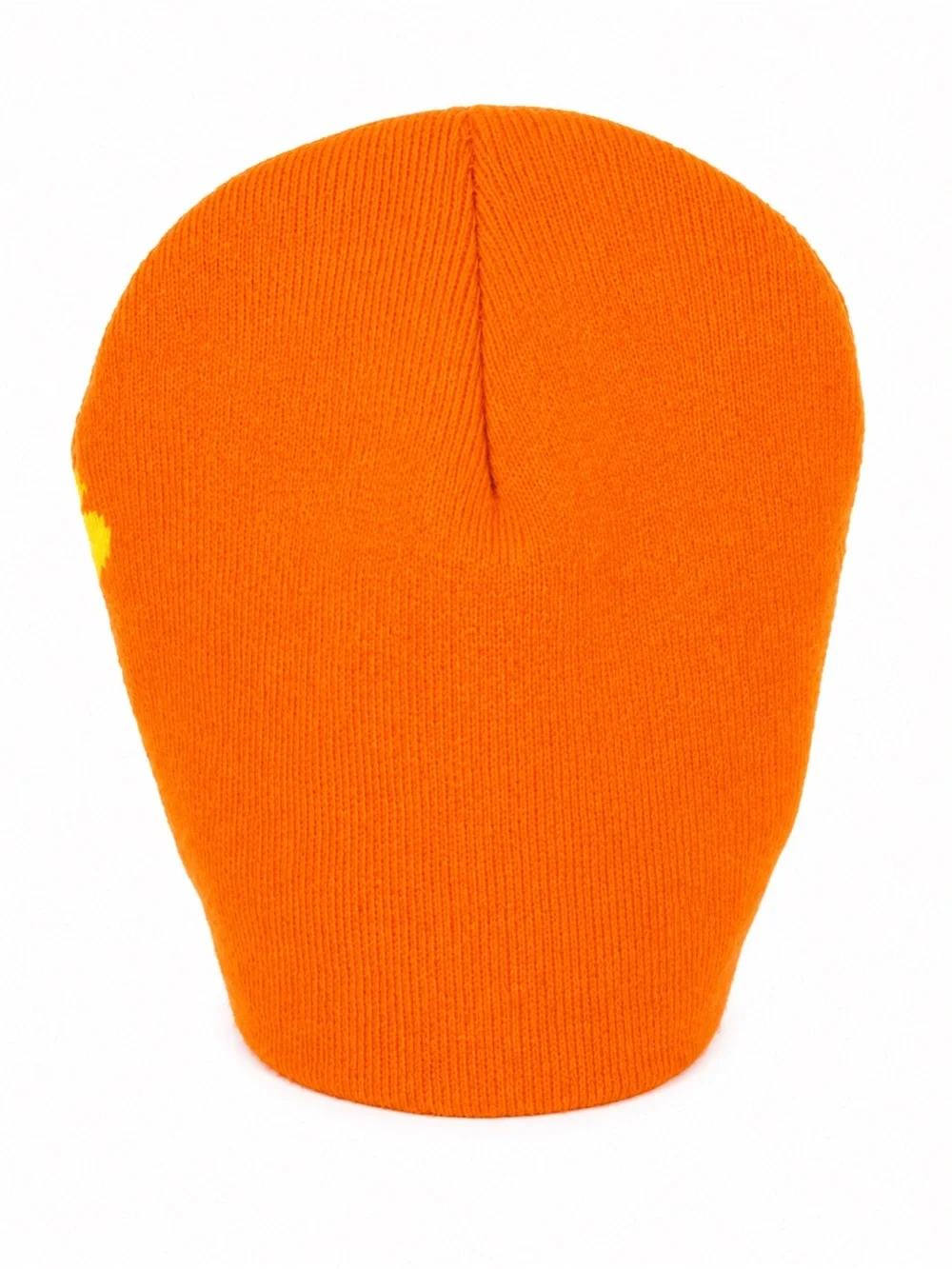 Rich Mob Orange & Yellow Knit Beanie Hat - Picture 2 of 2